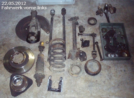 120522_Fahrwerk vorne - Demontage_4