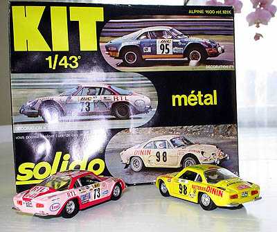 Alpine Renault A110 Solido-Kit