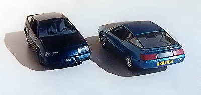 Modellbau Renault Alpine V6 GT