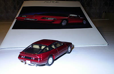 Modell Renault Alpine V6 GT 1985